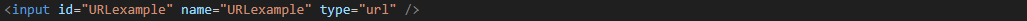 URL input